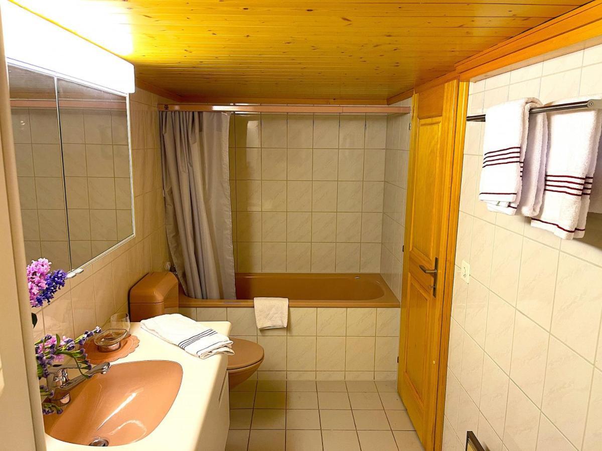 Swisshut Stunning Views Alps Lake - Chalet Erli Därligen Exterior foto