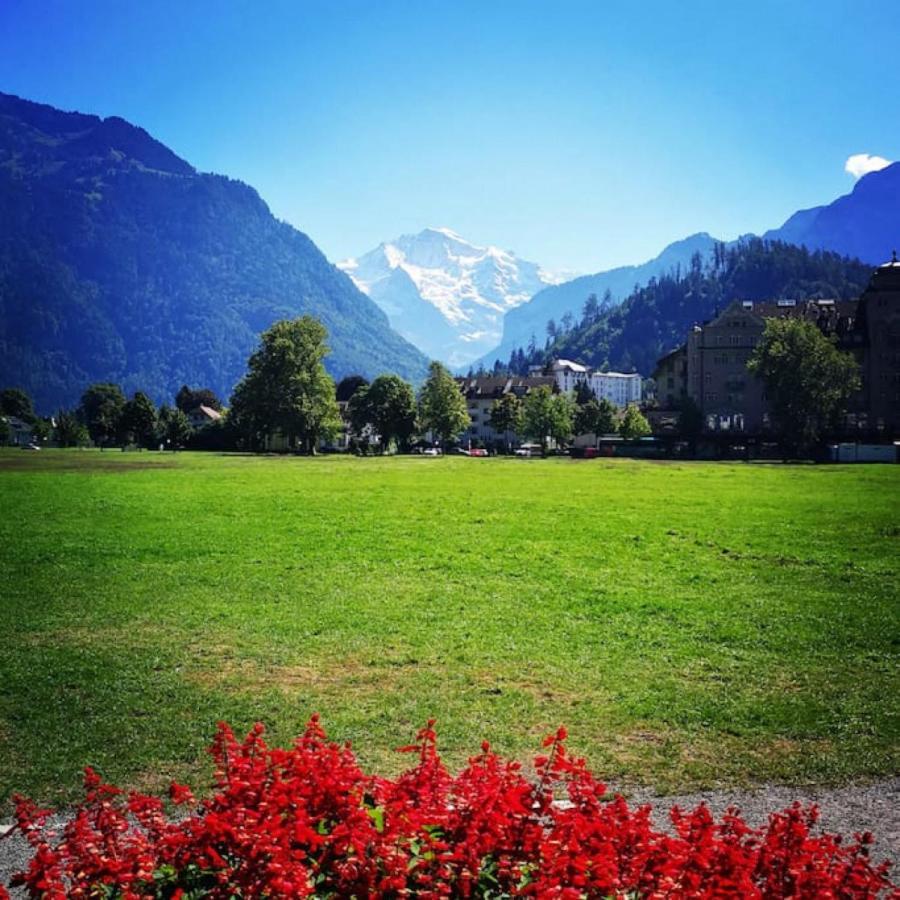 Swisshut Stunning Views Alps Lake - Chalet Erli Därligen Exterior foto
